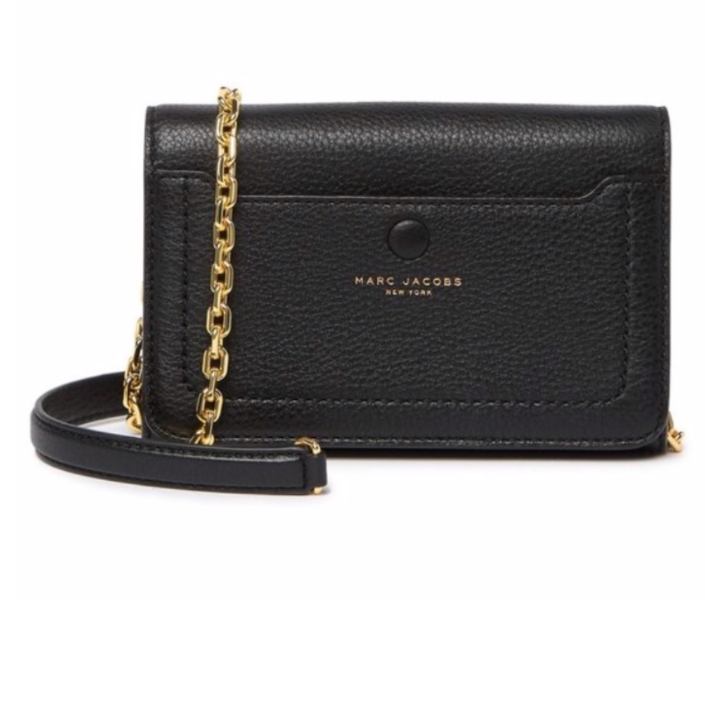 Marc Jacobs Empire City Leather Wallet Crossb. Bag